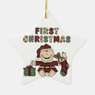 Bébé Garçon premier ornement de Noël