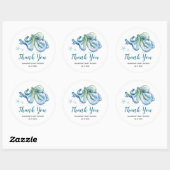 Bébé Garçon sous la mer Stickers (Feuille)