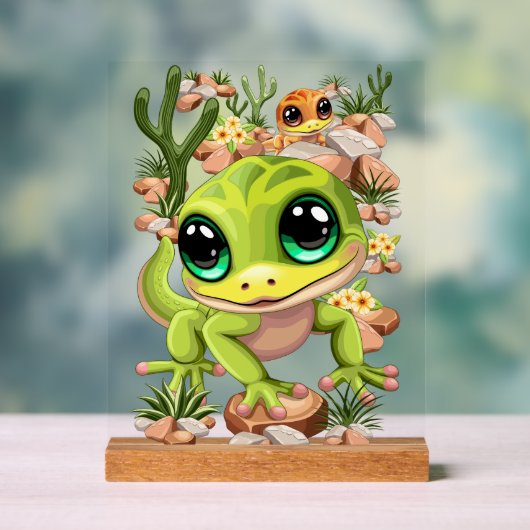 Bébé Geckos jote personnages de dessin (Neutre)
