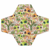 Bébé Geckos jote personnages de dessin (Plat)