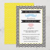 Bébé Genre Reveal Party Invitation (Devant / Derrière)
