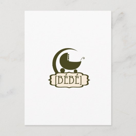Bébé Gifts Briefkaart (Voorkant)