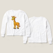 Bébé girafe dessiné mignon-35281 (Motif Recto et Verso)
