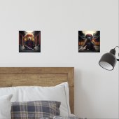 Bébé Golden Retriever et Noir Labrador Ninjas (Chambre à coucher)