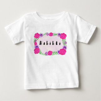 Bébé Habibti Habibi t-shirt arabe pour enfants