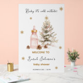 Bébé il fait froid à l'extérieur du Baby shower d' (Mariage)