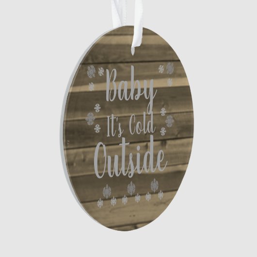 Bébé Il fait froid dehors (devant)