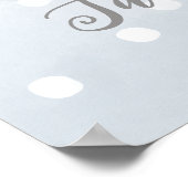 Bébé Il fait froid dehors Affiche de bienvenue Bab (Coin)