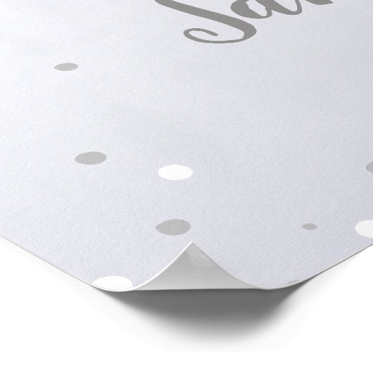 Bébé Il fait froid dehors Affiche de bienvenue Bab (Coin)