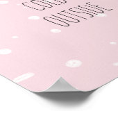 Bébé, il fait froid dehors - affiche de Noël (Coin)