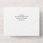 Bébé il fait froid dehors All In One Invitation (Verso)