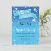 BÉBÉ IL FAIT FROID DEHORS Hiver Invitation TOUT ÉV (Debout devant)