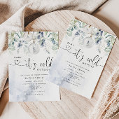 Bébé il fait froid dehors invitation baby shower