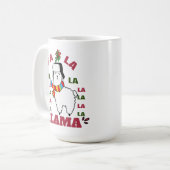 Bébé Il fait froid dehors la tasse - Llama Holiday (Devant gauche)