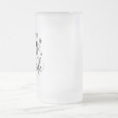 Bébé il fait froid dehors Mug en verre (Centre)