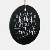 Bébé Il fait froid dehors | Ornement du tableau de (Droite)