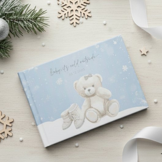 Bébé, il fait froid dehors Teddy Bear Hiver