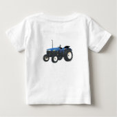 Bébé Image de tracteur pour T-shirt (Dos)