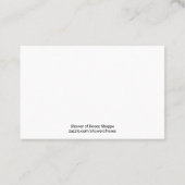 Bébé Jésus avec les cartes religieuses de citation (Dos)