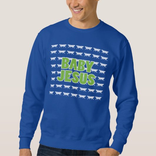Bébé Jésus Sweatshirt laid (Devant)