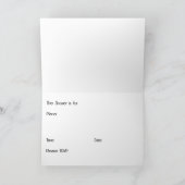 Bébé Jeune fille Douche Invitation avec Wreath & C (Intérieur)