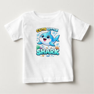 Bébé Joli Petit T-Shirt Requin pour Filles