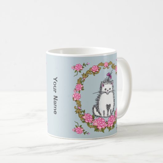 Bébé Kitten Chat Mug (Devant droit)