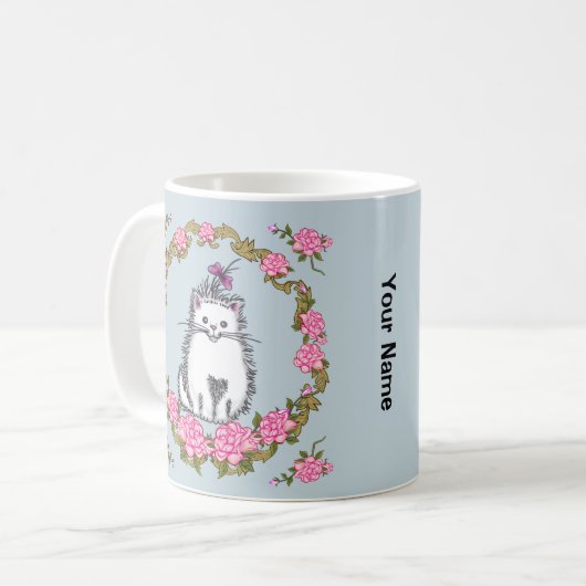 Bébé Kitten Chat Mug (Devant gauche)