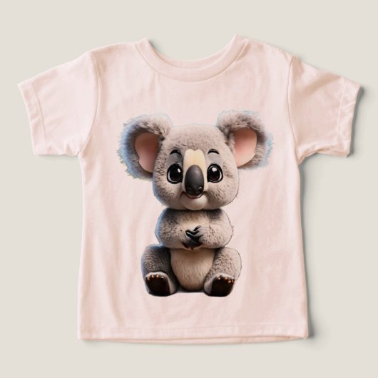 Bébé koala mignon de style Funko avec de grands ye (Design Recto)