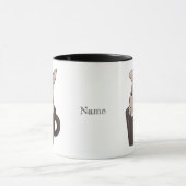 Bébé lapin dans une tasse (Centre)