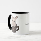 Bébé lapin dans une tasse (Devant gauche)