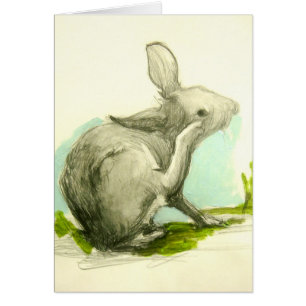 Bébé Lapin Qui Écrache Son Oreille