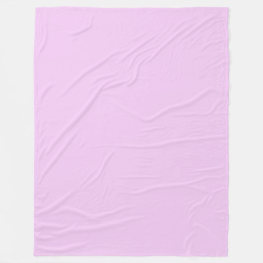 Bébé Lavande Rose, Grosse couverture en polaire (Devant)