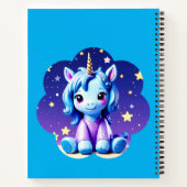 Bébé licorne dans le Carnet Spiral de PJ (Dos)