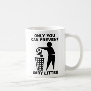 Bébé Litière Mug Drôle Humour