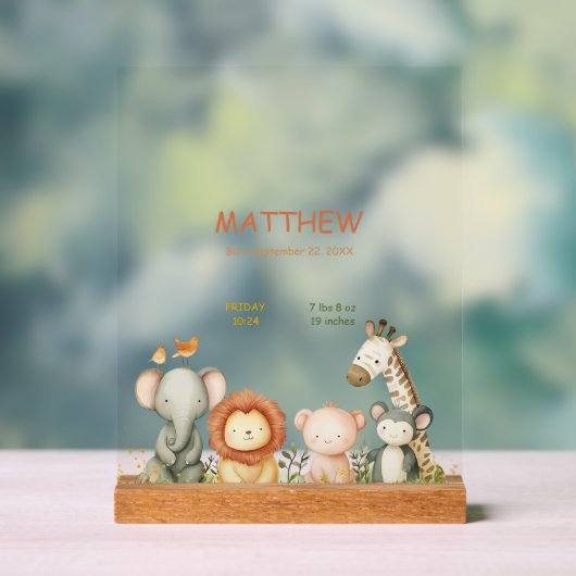 Bébé mignon animal (Neutre)