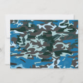 Bébé mignon cerf Baby shower Invitation (Dos)