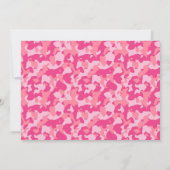 Bébé mignon cerf Baby shower Invitation (Dos)