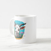 Bébé mignon chèvre Mug (Devant gauche)