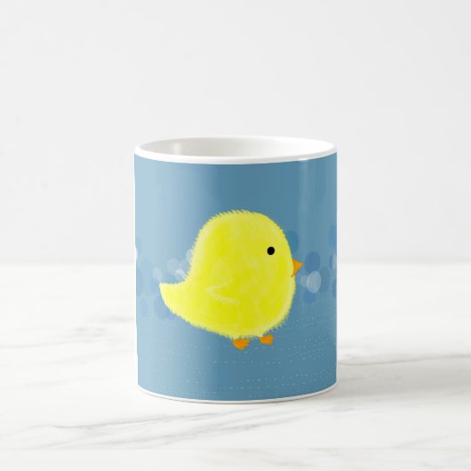 Bébé mignon chick Mug (Centre)