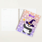 Bébé mignon de Halloween Panda sorcière magique (Devant avec enveloppe)