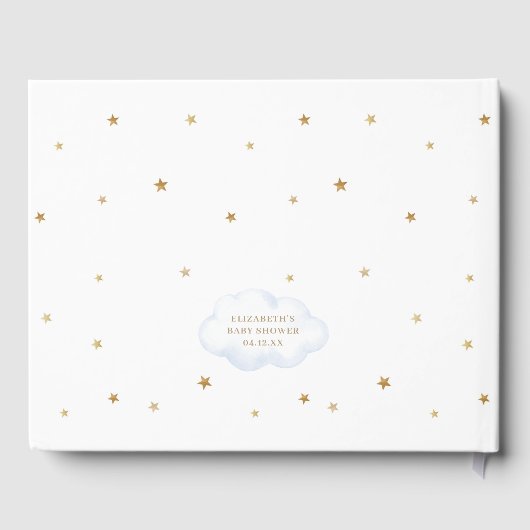 Bébé mignon de nos rêves Baby shower Livre d'or (Verso)