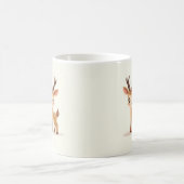 Bébé mignon Deer Mug | Adorable Coupe de café Fawn (Centre)