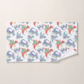 Bébé mignon Dragons Joyeux Danser Drôle Drôle Cart (Serviette à main)