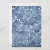 Bébé mignon Eléphant Baby shower Invitation (Dos)