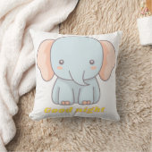 Bébé mignon éléphant coussins (Couverture)