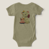 Bébé mignon Eléphant Mange (Design Verso)