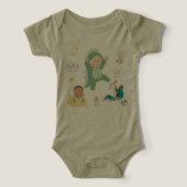 Bébé mignon et doux en combinaison – Bella+Canvas (Design Recto)