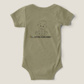 Bébé mignon et doux en combinaison – Bella+Canvas (Design Verso)