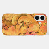 Bébé mignon et maman ours coque iphone (Verso (horizontal))